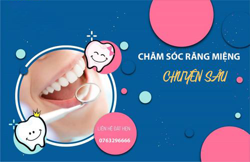 chăm sóc răng miệng chuyên sâu