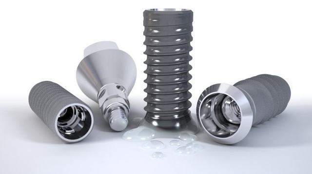 chất liệu trụ implant