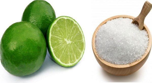 Cách làm trắng răng bằng chanh và muối