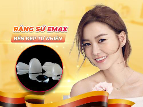 Răng sứ Emax - vật liệu sứ thủy tinh siêu mỏng được sản xuất từ Đức